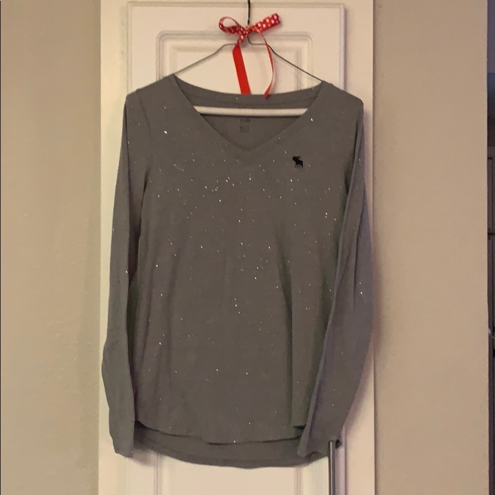 Like new Abercrombie kids girls 15/16 gray